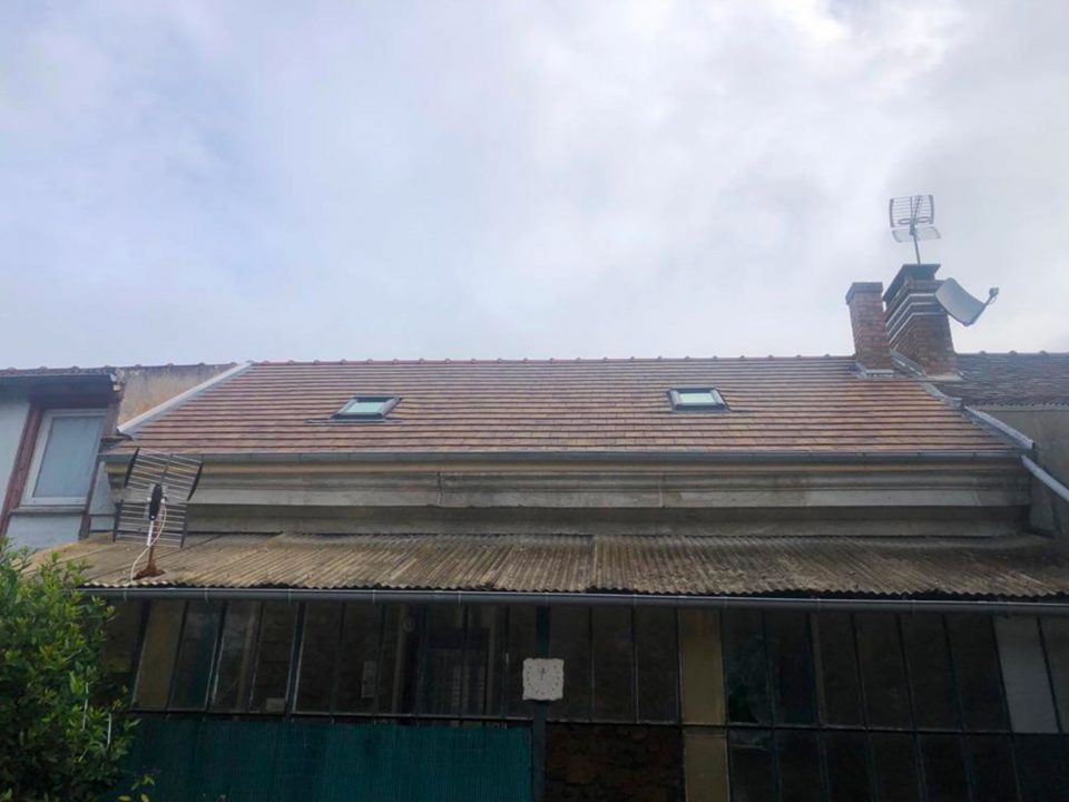 Rénovation complète d'une toiture de maison en Essonne